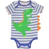 Funstuff Baby Boys 5 Pack Costume Short Sleeve Bodysuit Animal Theme  - 4 of 4