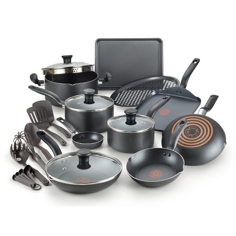 T-fal 10-pc Forged Non-Stick Cookware Set