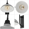 12.25" 1-Light Stanley Farmhouse Industrial LED Gooseneck Arm Outdoor Sconce - JONATHAN Y - 4 of 4