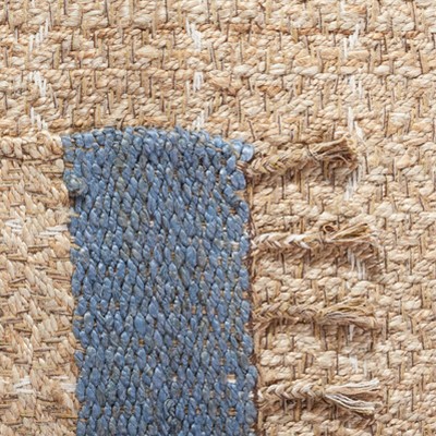 Cape Cod Handwoven Gray Cotton Square Rug