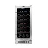 Whynter BWR-308SB 15 inch Built-In 33 Bottle Undercounter Stainless Steel Wine Refrigerator with Reversible Door, Digital Control, Lock and Carbon - 3 of 3