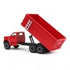 1/64 Greenlight 1983 Chevrolet C70 Tandem Grain Truck w/ Red Cab & Red Bed 51433-A - 4 of 4