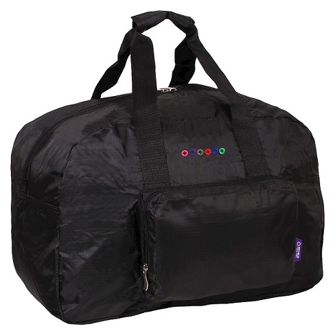 J World Buena Folding Duffel Bag - Black : Target