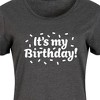 Women's - Instant Message - It's My Birthday Graphic T-shirt Dress - 2 of 4