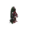 Transpac Artificial 24 in. Multicolor Christmas Plaid Ribbon Wreath - 2 of 3