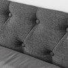 Lyngins Daybed,Upholstered Button Tufted Sofa Bed with 2 Drawers,Waved Shape Arms with Copper Nail,Bed Frame for Bedroom,Living Room - 4 of 4