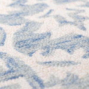 Hauteloom Gagebrook Blue Wool Area Rug - 1 of 4