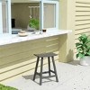 WestinTrends Outdoor Patio Adirondack Counter Height Stool Chair - 2 of 4