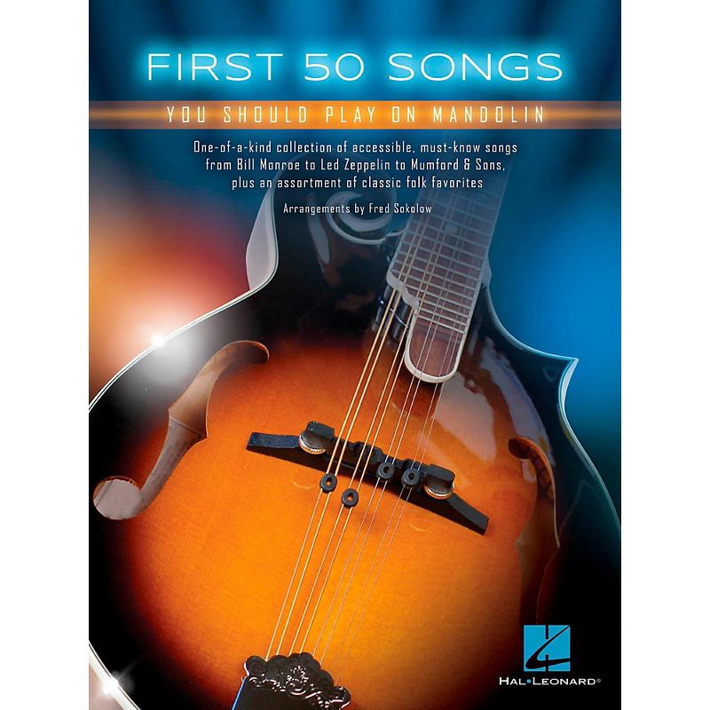 Hal Leonard First 50 Songs You Should Play on Mandolin, 1 of 2
