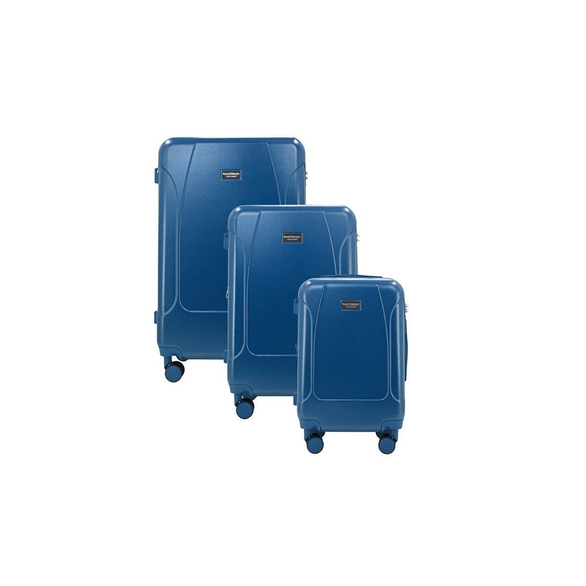 Isaac Mizrahi Luna 3-Piece Lightweight Expandable Spinner Luggage Set, 20", 24" & 28" - thumbnail 5