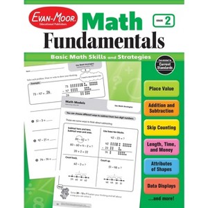 Math Fundamentals, Grade 2 Teacher Resource - by  Evan-Moor Educational Publishers (Paperback) - 1 of 1