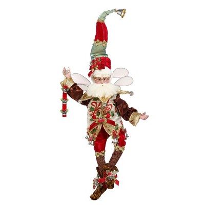 Mark Roberts Products Mark Roberts Red and Brown Jingle Bells Christmas Fairy, Large 19" #51-05908