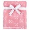 Hudson Baby Infant Girl Plush Blanket with Security Blanket, Fox, One Size - 4 of 4