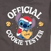 Men's - Lilo and Stitch - Christmas Official Cookie Tester Short Sleeve Graphic T-Shirt - 2 of 4