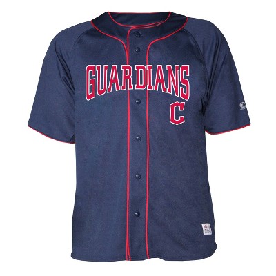 Cleveland Guardians T Shirt Men Medium Adult Blue MLB Baseball