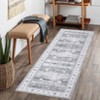 GAOMON Vintage Area Rug Washable Floral Rug Low Pile Non-Slip Rugs for Living Room Bedroom - 2 of 4