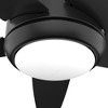 Hunter 52" Zayden Ceiling Fan Matte Black with Integrated LED Light Kit - Modern Design for Large Spaces - 3 of 4