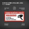 Avery 24 Hour Video Surveillance Warning Labels, Waterproof, UV Resistant, Preprinted, 2" X 4", 20 Labels - 2 of 4