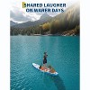 11' Inflatable Stand Up Paddle Board, Inflatable SUP with Premium Accessories, Non-Slip EVA Deck, Ultra-Light Carry Bag, Pump for Youth & Adults - 3 of 4
