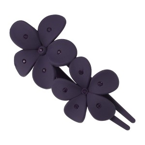 Unique Bargains Women's Classic Rhinestones Hair Clips 4.13"x2.09"x1.50" 1 Pc - 1 of 4