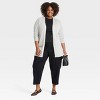 Women's Ribbed Cuff Open-Front Cardigan - Ava & Viv™ - 3 of 3