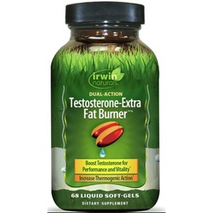 Irwin Naturals Testosterone-Extra Fat Burner 68 Sgels. - 1 of 1