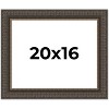 PosterPalooza | Museum Brown Picture Frame - UV Acrylic, Backing Board, Hanging Hardware Included - 2 of 4