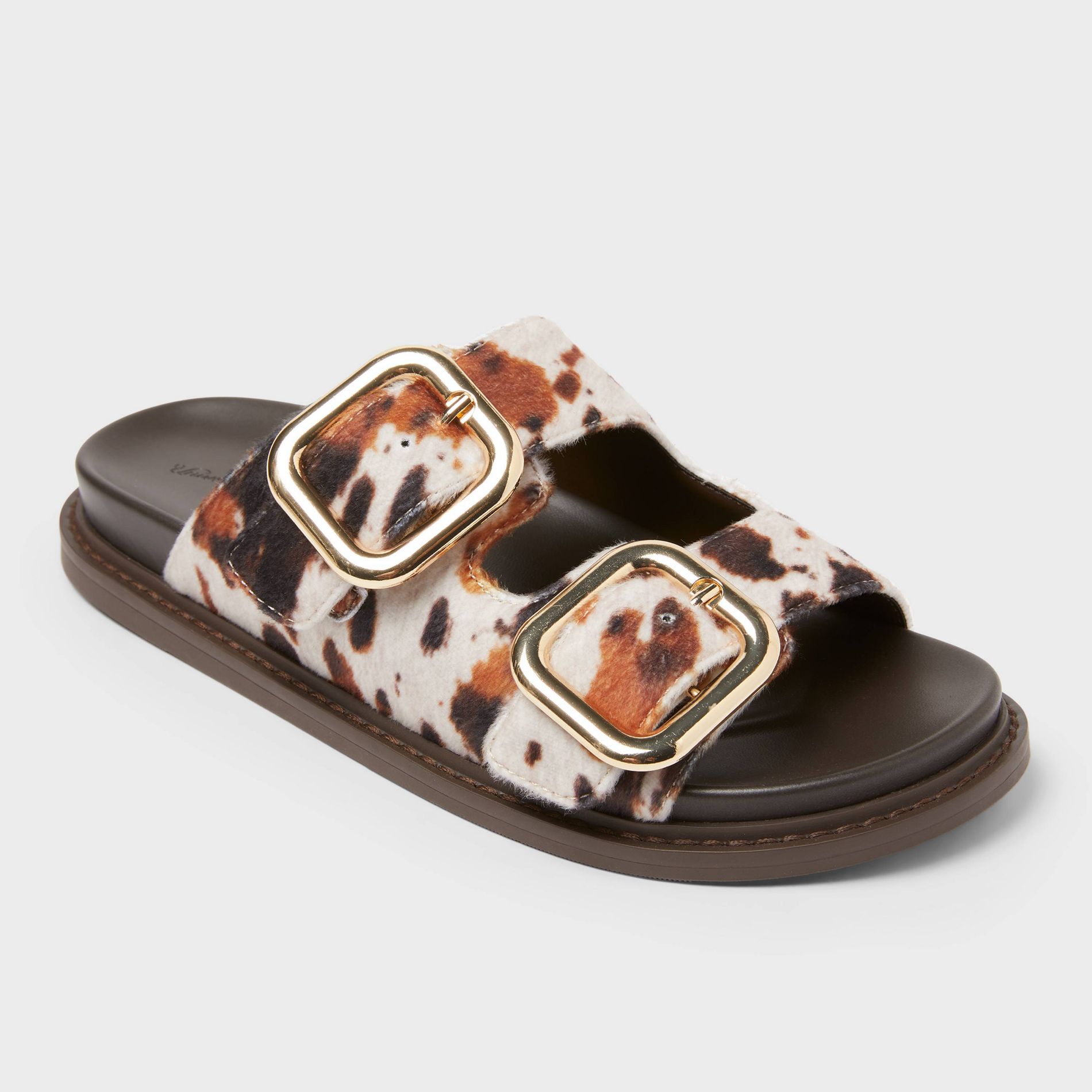 Women’s Collin Sandals with Memory Foam Insole – Universal Thread™ Dark Brown