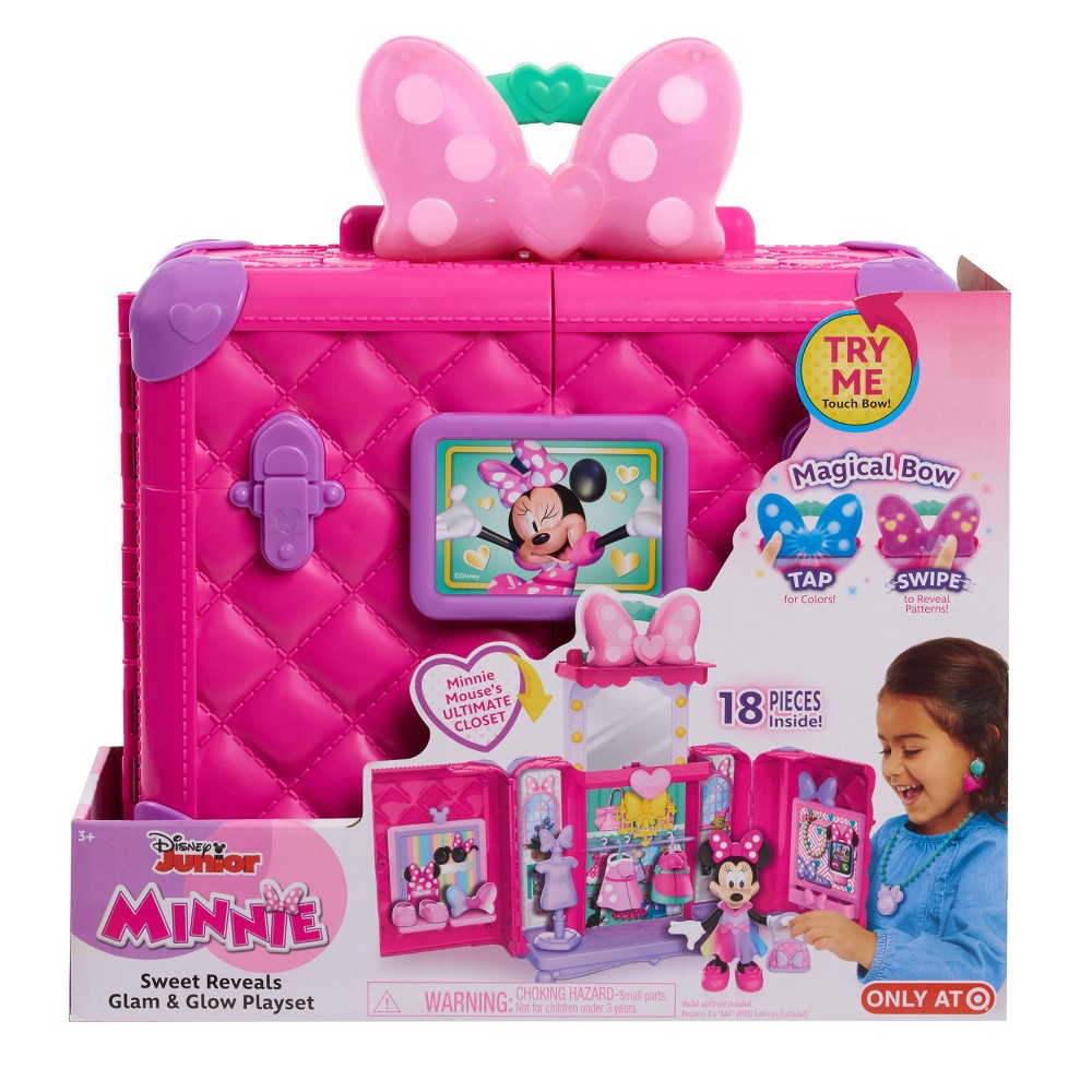 Photos - Doll Accessories Minnie Mouse Sweet Reveals Glam & Glow Playset