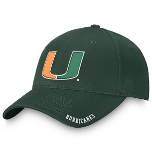 NCAA Miami Hurricanes Unstructured Washed Cotton Hat - 1 of 4