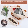 GustoWave 3 Piece Luggage Set with Carry on Bag, Suitcase Set with Duffel Bag Spinner Wheels, Hardside Carry on Suitcase Sets with TSA Lock - 3 of 4