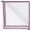 INSPIRE CHIC Men's Cotton Contrast Solid Color Tuxedo Pocket Squares Handkerchiefs - 4 of 4