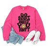 Simply Sage Market Women's Graphic Sweatshirt Do What Makes You Happy - 2 of 2