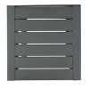 Maggift Patio End Table, C-Shaped Side Table, Compact, Stylish, and Versatile, Gray, 15"*14.5"*24" - 2 of 4
