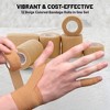 MEDca Self-Adhesive Tape, 12 Pack - 1", 2", 3" x 5 Yards, Elastic Bandage Rolls & Athletic Wrap for Sprains, Swelling, and Soreness - 3 of 4