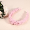 Unique Bargains Cute Makeup Puffy Spa Fabric Headband 1 Pc - 2 of 4