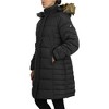 Spire By Galaxy Women's Heavyweight Parka Jacket With Detachable Faux Fur Hood (S-XL) - 2 of 3
