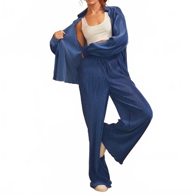 Women's Velvet Oversized Shirt - Main Strip