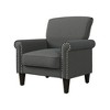 HL Home,Traditional Armchair with Nailheads - 4 of 4