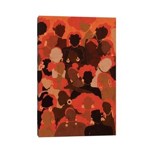 Fire Womxn by Reyna Noriega Unframed Wall Canvas - iCanvas - 1 of 2