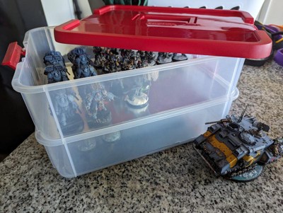 Sterilite 24ct Stack and Carry 2 Layer Ornament Box for Sale in El Segundo,  CA - OfferUp