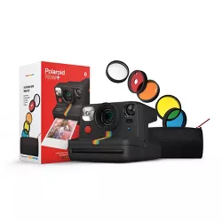 Polaroid Now+ Instant Film Camera - Black