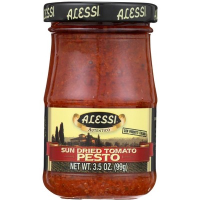 Alessi Sun-Dried Tomato Pesto - 12 pack, 3.5 oz