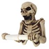 Bone Dry Skeleton Bathroom Toilet Paper Holder - 3 of 4