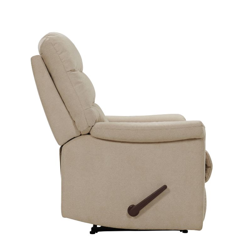 Cooper Extra Large Wall Hugger Reclining Chair Low Pile Velour - ProLounger, 4 of 9