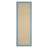 Floral Bordered Area Rugs for Living Room Bedroom Braided Print Rug Soft Washable Foldable Accent Rug Low Pile Non-Slip Carpet - 3 of 4