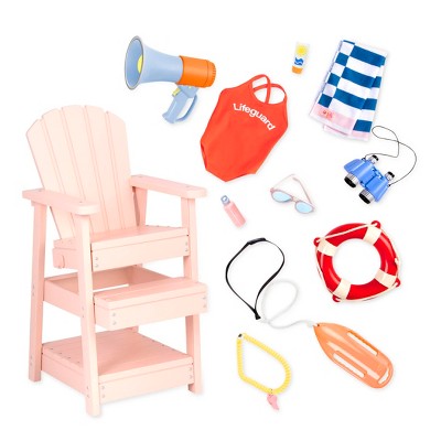 Our Generation Lifeguard Playset For 18 Dolls