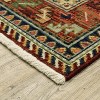 Oriental Weavers Lilihan 8022R Red/ Multi Indoor Area Rug - 2'6" x 12' - 2 of 3