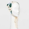 Knitted Flowers Headscarf - Wild Fable™ Ivory/Blue/Brown/Green - 2 of 4