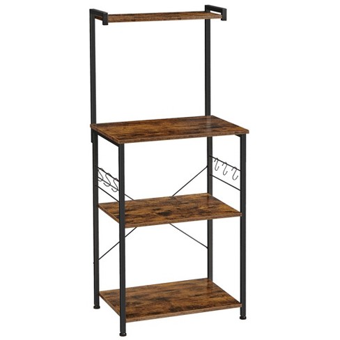 2-Tier Metal Industrial 23.6 Bathroom Shelves Wall Mounted,Rustic Wall  Shelf Over Toilet,Towel Rack with Towel Bar,Utility Storage Shelf Rack